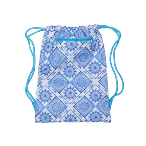 SPE-DSB-BOH - SPENCIL DRAWSTRING BAG Boho Blue(1)